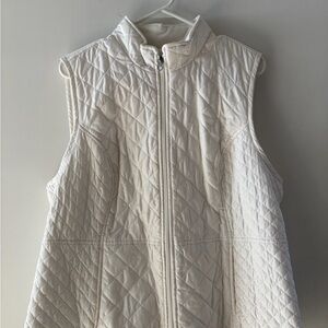 Croft & Barrow Cream Fleece Jacket